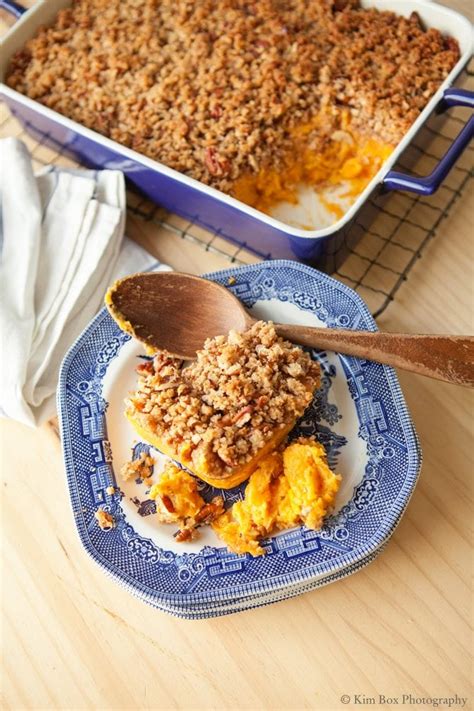 Sweet Potato Casserole With Pecan Praline Topping Southern Bite
