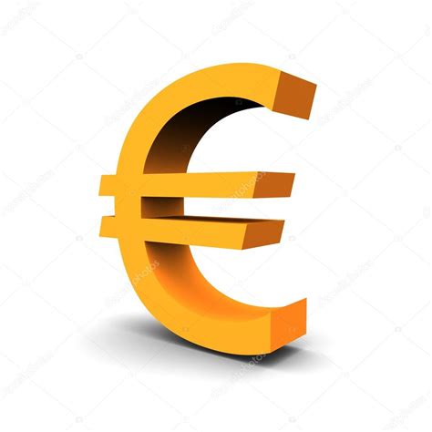 66 currency euro brand logos and icons. Euro currency symbol 3d rendered image — Stock Photo ...