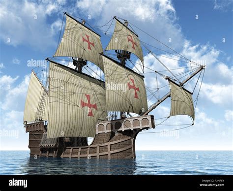 Caravel Ship Hi Res Stock Photography And Images Alamy