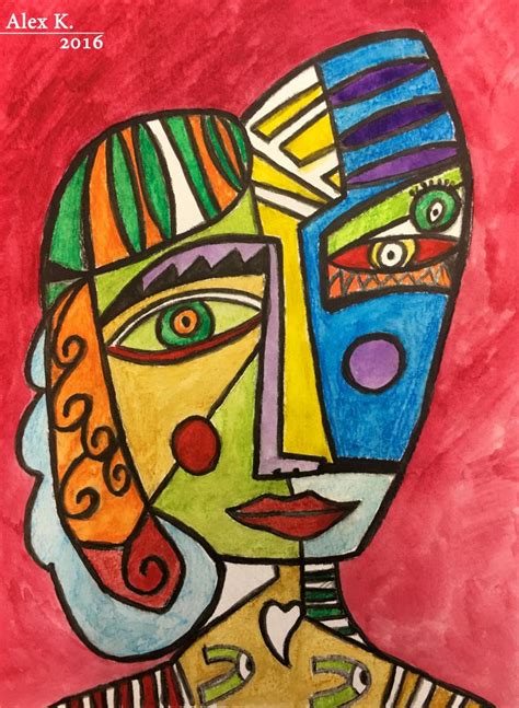 Picasso Kubismus Grundschule 63 Besten Kubismus Bilder Auf Pinterest