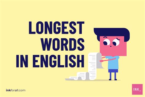 The Best Selection Of The Longest Words In English Ink Blog