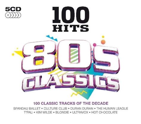 100 Hits 80s Classics 5 Cds Jpc