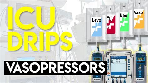 Vasopressors Part 1 Icu Drips Youtube Icu Nurse Critical Care