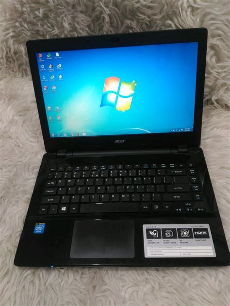 Home > laptop > acer > acer aspire e 14 price in malaysia & specs. Jual Laptop Acer aspire E14 intel celeron Ram 4gb mulus ...