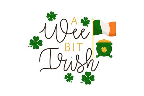 A Wee Bit Irish Svg Cut File By Creative Fabrica Crafts · Creative Fabrica