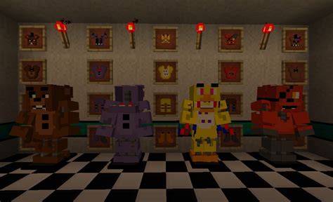 Five Nights At Freddys 2 The Texture Pack Minecraft Texture Pack