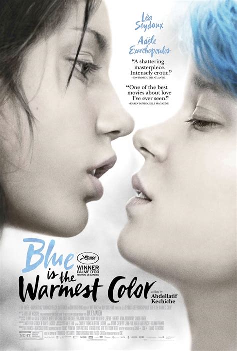 Trailer And Poster For Nc 17 Romance Drama Blue Is The Warmest Color