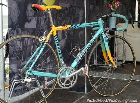 Bianchi launches special edition specialissima to mark pantani's oropa win. Pedal Brake Pedal: marco pantani bianchi