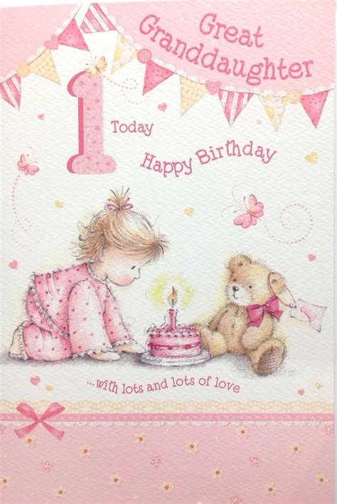 Granddaughter 2nd Birthday Card Great