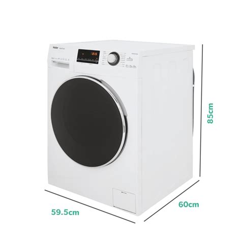 Smart dual spray system automatically cleans your machine after every wash. Haier HW100-B14636 10kg 1400rpm Freestanding Washing ...
