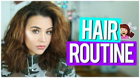 How to style frizzy hair. HAIR ROUTINE | HOW I STYLE MY THICK FRIZZY HAIR! - YouTube