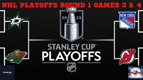 Nhl Playoffs Round 1 Games 3 And 4 Youtube