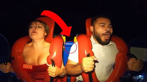 Slingshot Ride Girl Fail Compilation Funny And Shocking Moments 49