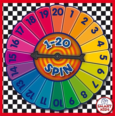 Number Spinners - Jenny's Classroom