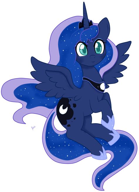 Princess Luna Drawn By Ashourii Bronibooru