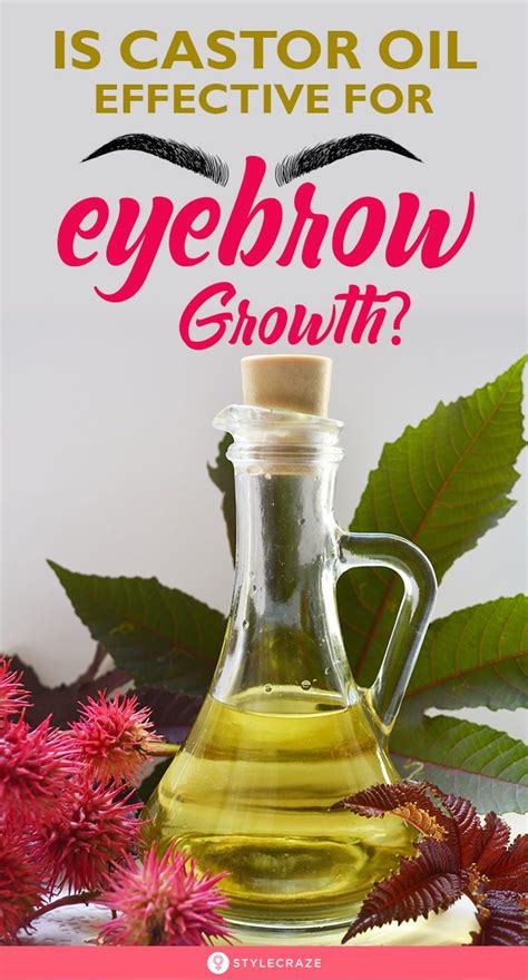 Since castor oil has a viscous texture (like thick honey!), you do not need to lovely castor oil starter option! Castor Oil for Eyebrows: Everything You Need To Know About ...
