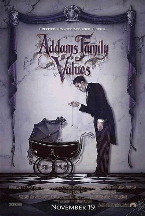 It's the rare sequel that is better than its original, and yet addams family values. ADDAMS FAMILY VALUES - Comedy Movie Posters