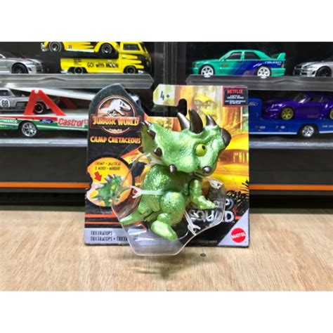 Snap Squad Triceratops Jurassic World Camp Cretaceous Shopee Malaysia