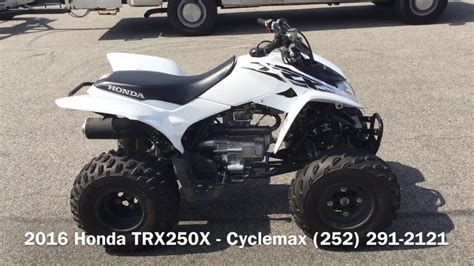 2016 Honda Trx250x Youtube