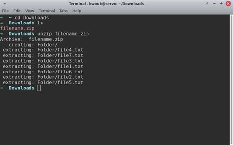 How To Extract Zip Files In Linux Make Tech Easier