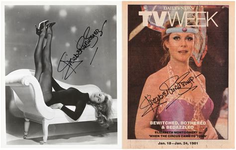 Hake S Bewitched Star Elizabeth Montgomery Signed Pair
