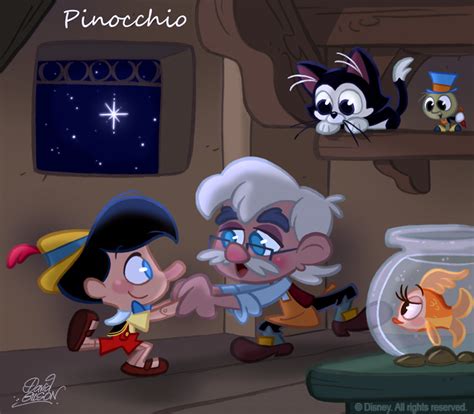 50 Chibis Disney Pinocchio By Princekido On Deviantart