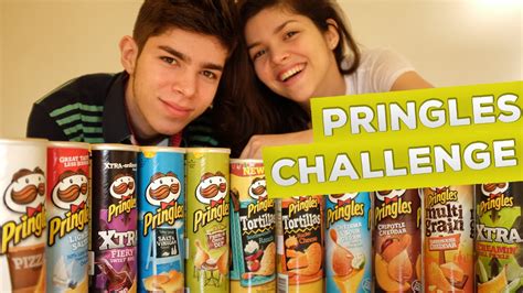 Desafio Pringles Com 14 Sabores Diferentes Pringles Challenge Testa