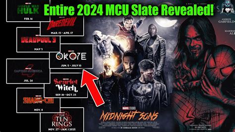 Moon Knight Joining The Midnight Sons 2024 Mcu Slate Officially