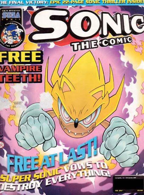 Sonic The Comic 217 October 3 2001 Sonic The Comic Uk