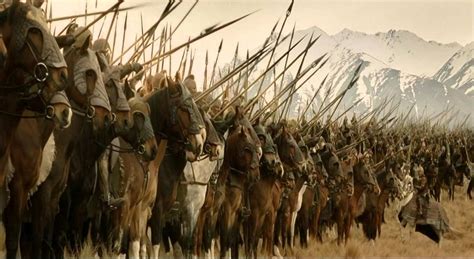 The Ride Of The Rohirrim In The Lord Of The Rings The Return Of The King