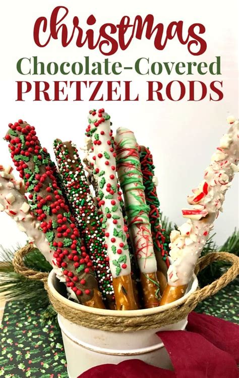 Christmas Pretzel Rods Recipe An Easy Holiday Snack Idea