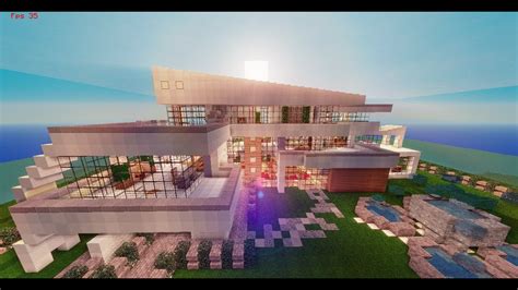 Casas De Minecraft Modernas Y Grandes Para Descargar Decoração Da