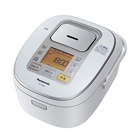 It has launched world's smallest rice. Panasonic IH jar Rice cooker 5.5 White SR-HB105-W ...