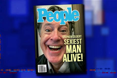 Stephen Colbert Jokes Hes 2020 Peoples Sexiest Man Alive