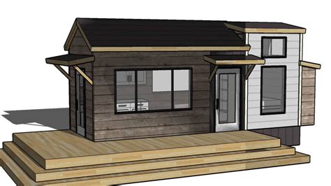 Tiny Vacation Home Design Floorplan Layout With Guest Bed Ana White Tiny House Build Episode 1