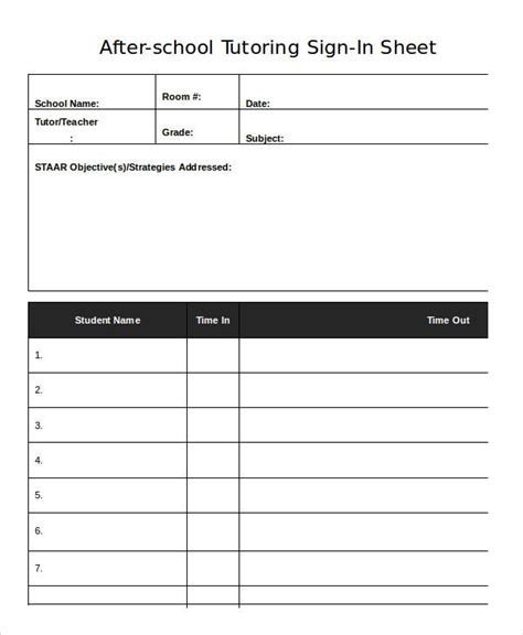 It's a good idea to provide data that has a how can i write a report about a community meeting in the school? Sign In Sheet Template - 12+ Free Wrd, Excel, PDF ...