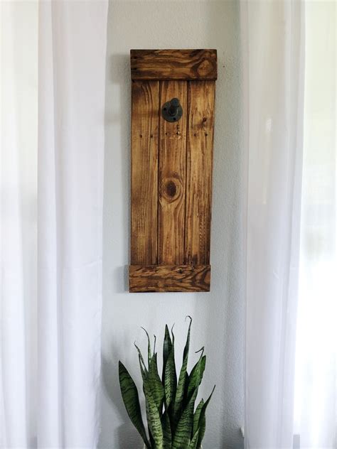 Wooden Wall Hanger Large Etsy