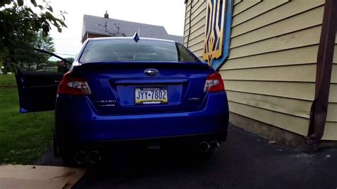 2016 Subaru Wrx Nameless Exhaust Youtube