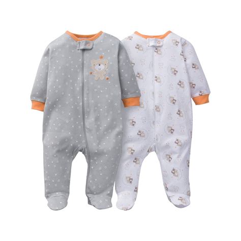 Gerber Gerber Newborn Baby Boy Or Girl Unisex Zip Front Sleep N Play