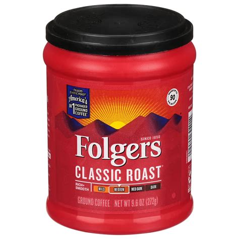 Folgers Classic Roast Medium Roast Ground Coffee Shop Coffee At H E B