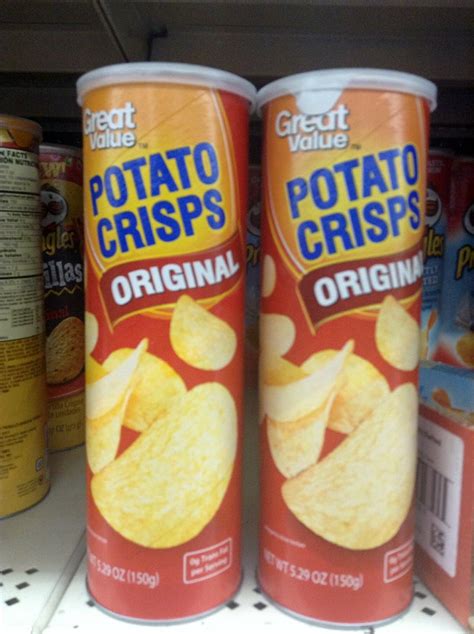 Pringles Store Brand Great Value Potato Crisps For Walm Flickr