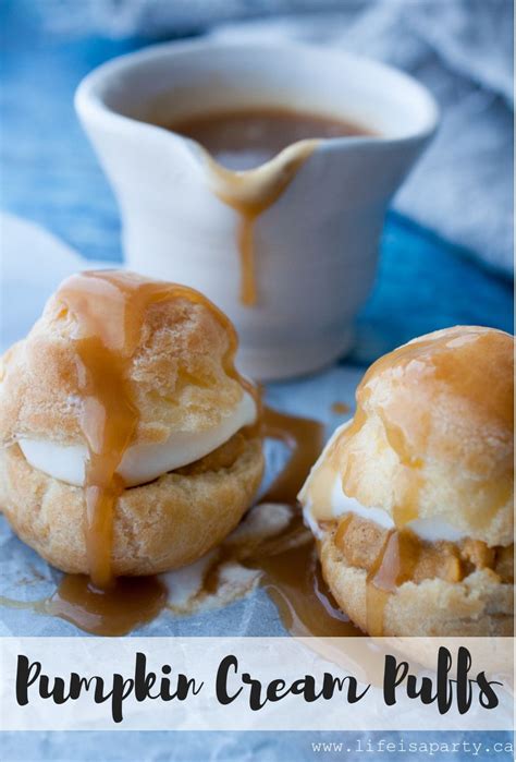 Everyone will be excited to hear we are making cream puffs. Pumpkin Cream Puffs | Recipe | Pumpkin cream, Cream puffs ...