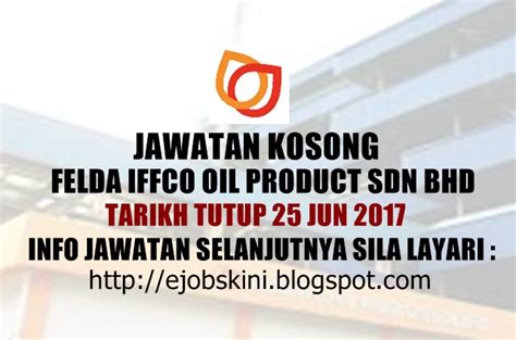 Felda marketing services sdn bhd marketing and sale of felda palm products. Jawatan Kosong Felda Iffco Oil Products Sdn Bhd - 25 Jun 2017
