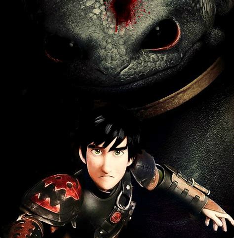 Evil Hiccup And Toothless By Iamzbest On Deviantart