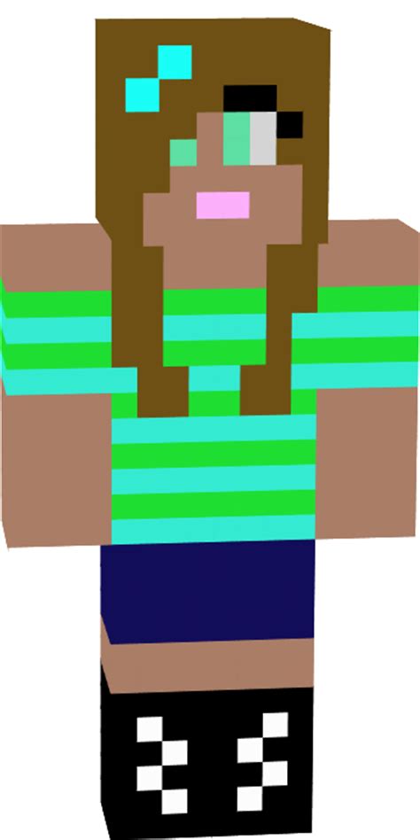 Cool Girl Minecraft Skins Nice Girl Minecraft Skins Bpotrue