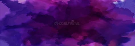 Purple Watercolor Background For Textures Backgrounds And Web Banners