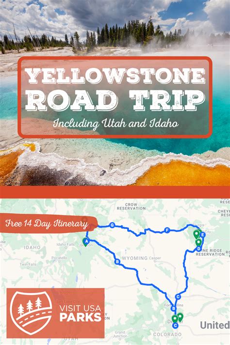 A Yellowstone Trip That Includes Utah And Idaho Visit Usa Parks