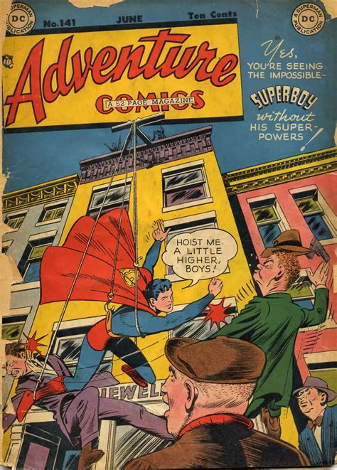 Days Of Adventure Adventure Comics 141 June 1949