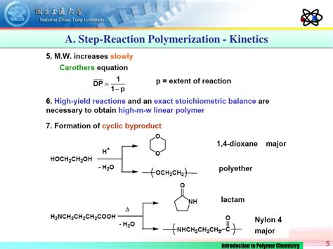 Ppt Step Reaction Polymerization Powerpoint Presentation Free