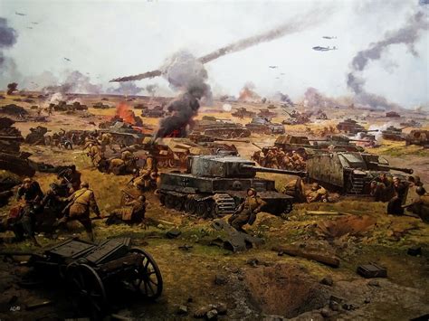Battle Of Kursk - The Kursk Salient, Soviet Union - 5-13 July 1943 ...
